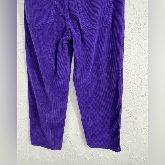 Empyre Y2K Vintage Purple Corduroy Skater Baggy Pants Loose Fit 30X28 - Picture 6 of 9